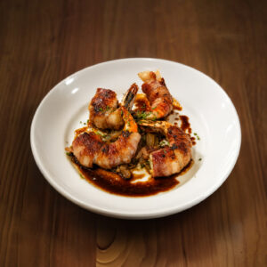 BACON WRAPPED SHRIMP