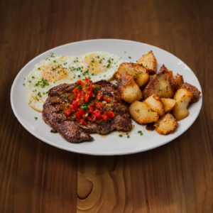 Breakfast Steak & Eggs