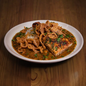 BLACKENED REDFISH GUMBO*