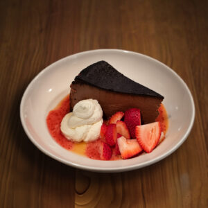 Basque Brownie Bottom Chocolate <br>Cheesecake